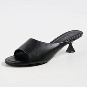 Mansur Gavriel Kitten Heel Slide Sandals, Sz 37.5
